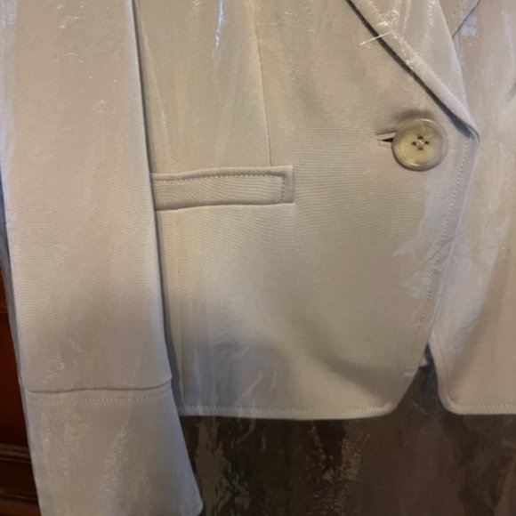 Cream Single-button jacket - Picture 2 of 8
